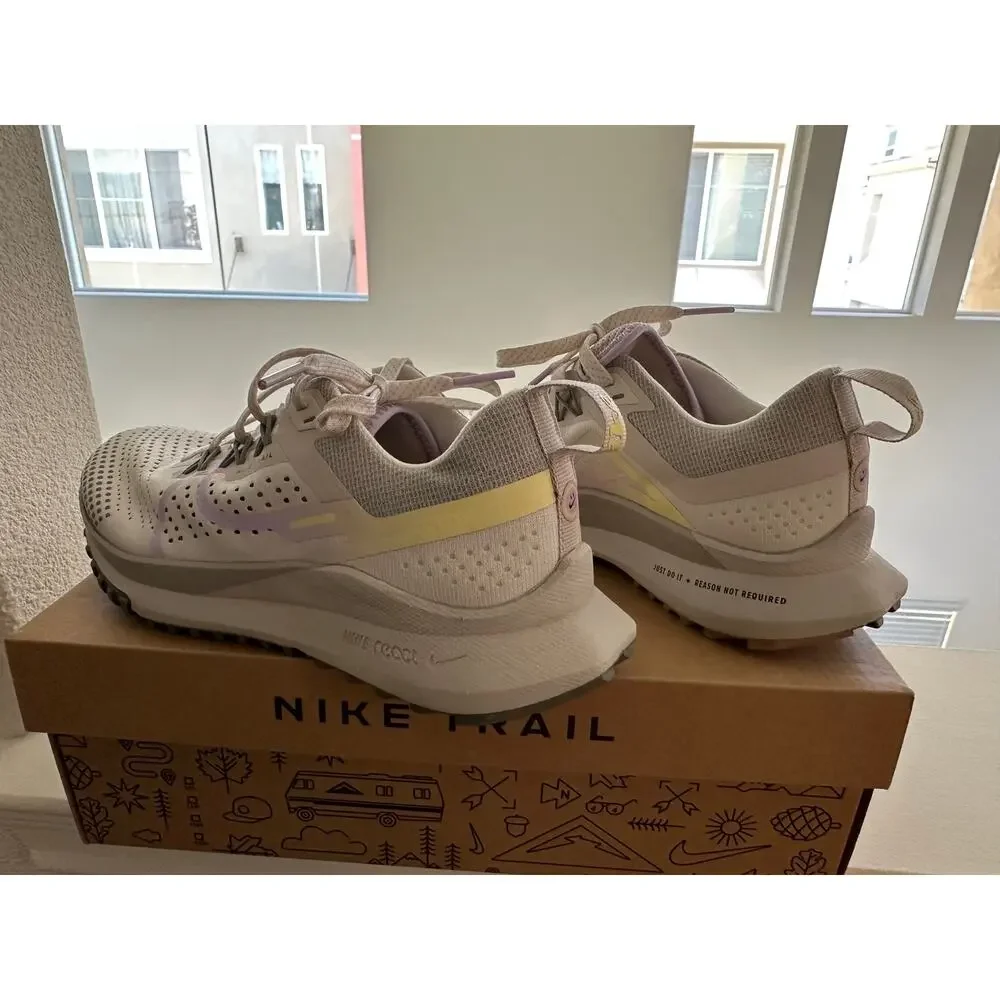 New Nike React Pegasus Trail 4 Phantom Multi-Color Women Size 6.5